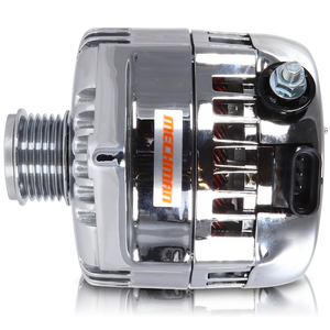 320 amp racing alternator  - Chrome