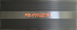 Ruthless Audio 7500.1 (Black & Red)