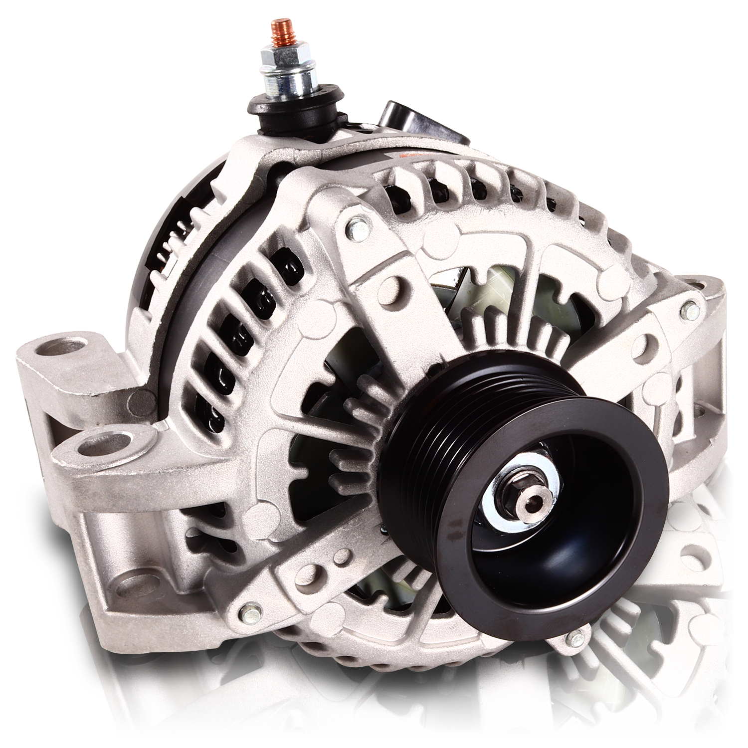 370 Amp Elite series alternator for early Powerstroke Ford