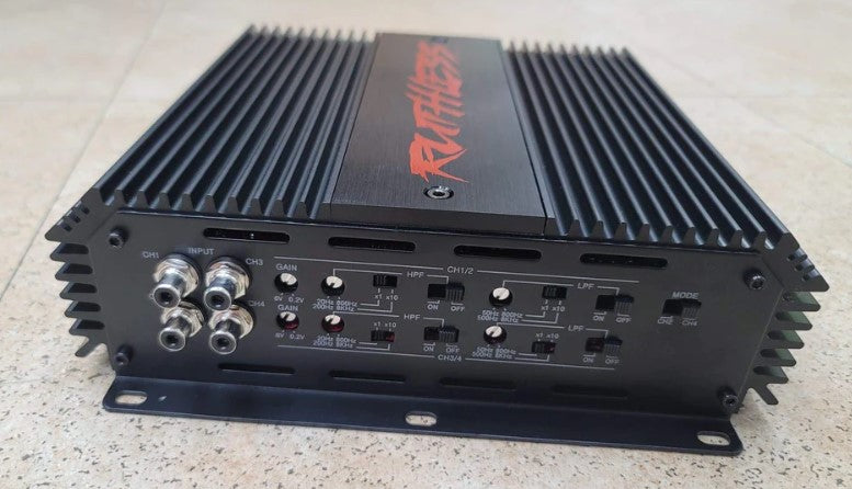 Ruthless Audio - 800.4 - 100watts x 4 channel amplifier