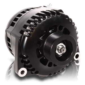 170 Amp 6 Phase 88-95 GM Truck High Output Alternator Black Finish