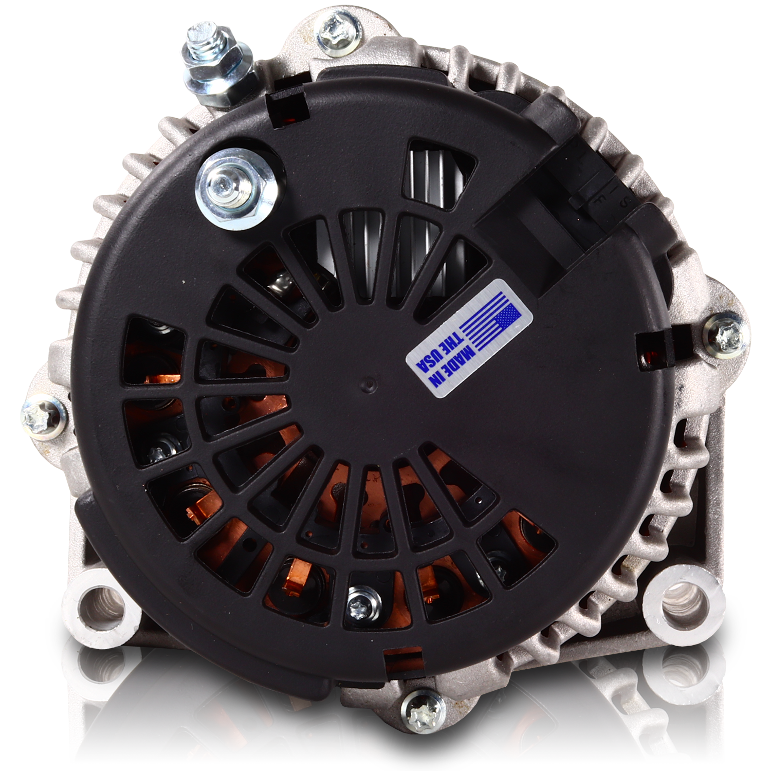 240 amp high output GM Truck / SUV alternator w/ 4 pin oval plug