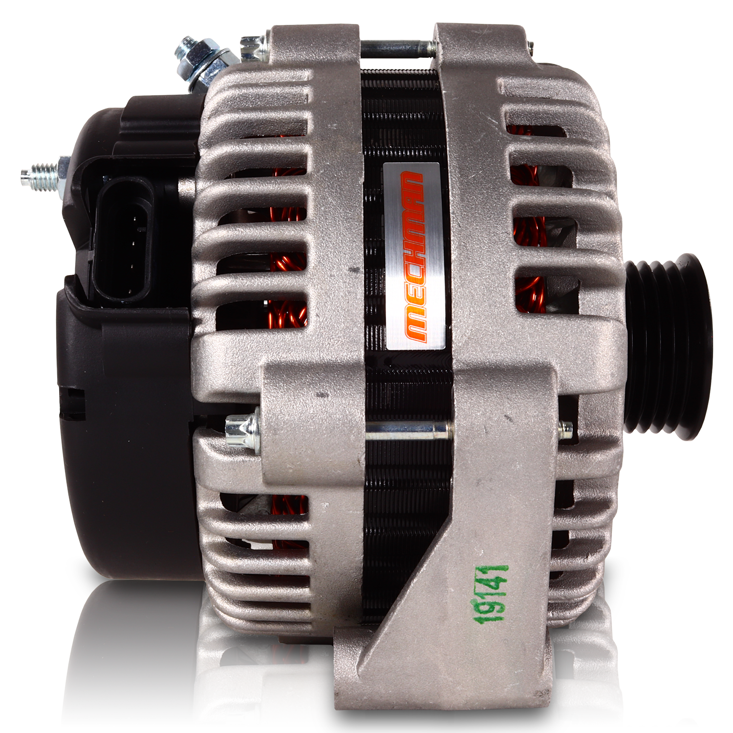 240 amp high output GM Truck / SUV alternator w/ 4 pin oval plug