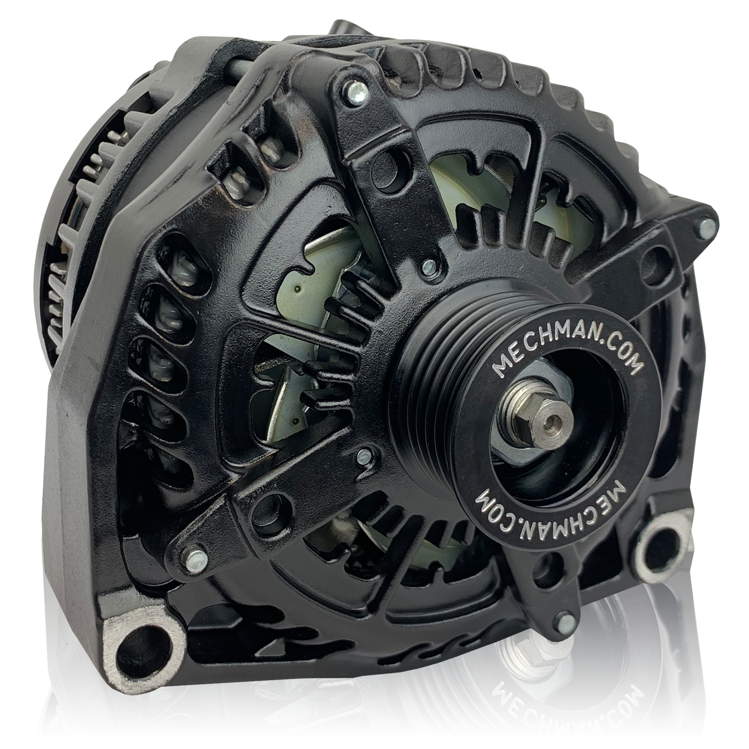 400 Amp Black high output alternator 1996-2004 GM Truck 4.3L 4.8L 5.3L 5.7L 6.0L