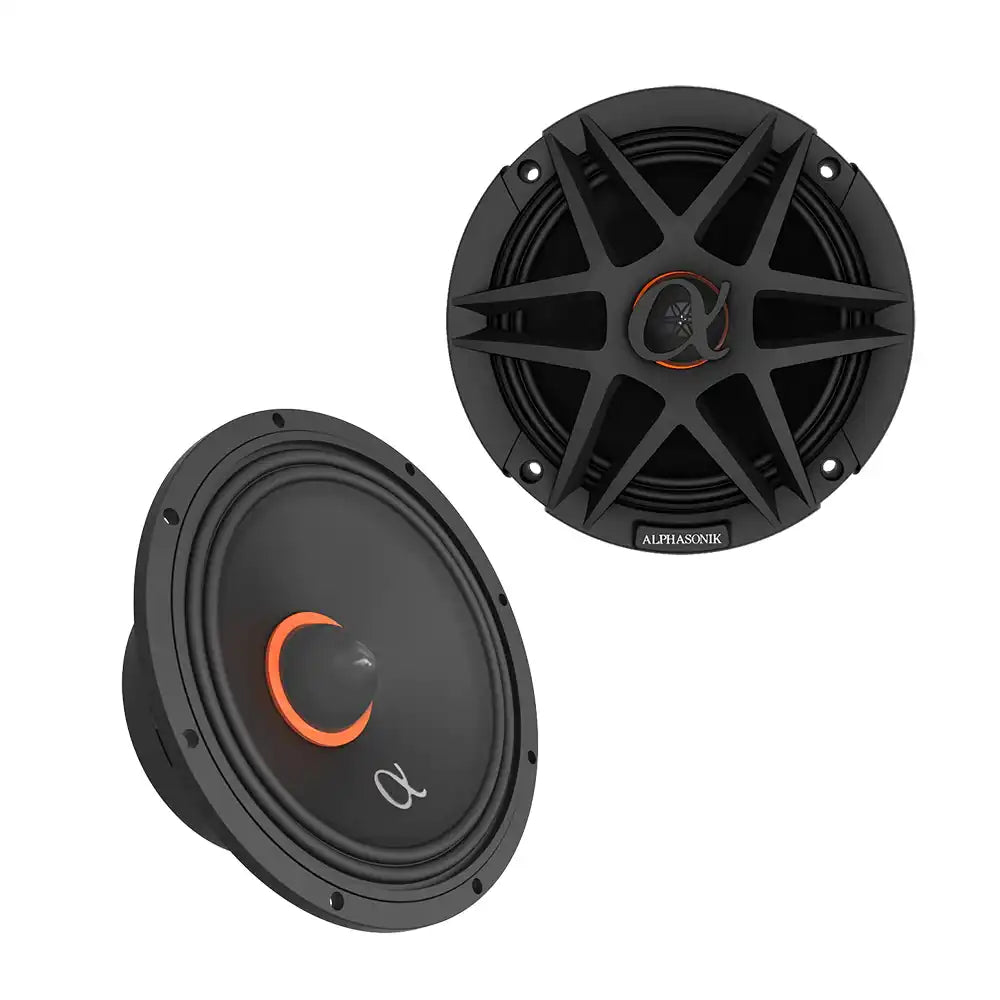 Alphasonik ABM65 Midrange Speaker 4 Ohm (Sold as a Pair)