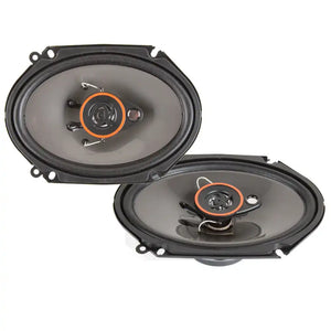 Alphasonik AS68 6x8 inch 350 Watts Max 3-Way Car Audio Coaxial Speakers (1 Pair)