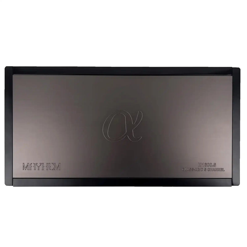 Alphasonik M1600.5 5-Channel Mayhem Series Amplifier