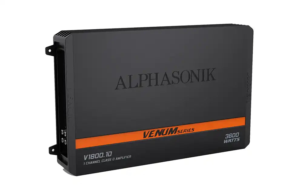 Alphasonik V1800.1D Monoblock Class-D Amplifier – Sound Solutions