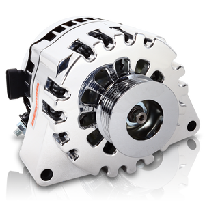 S Series Billet 170 AMP Racing Alternator For C6 Corvette - Polished Finish