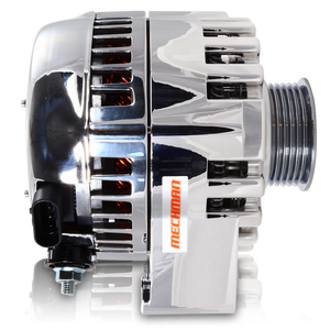 S Series Billet 170 AMP Racing Alternator For C6 Corvette - Polished Finish