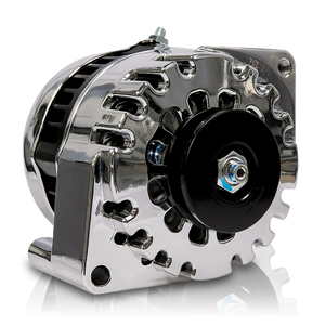 S Series Billet 170a racing alt - Early Ford - Chrome