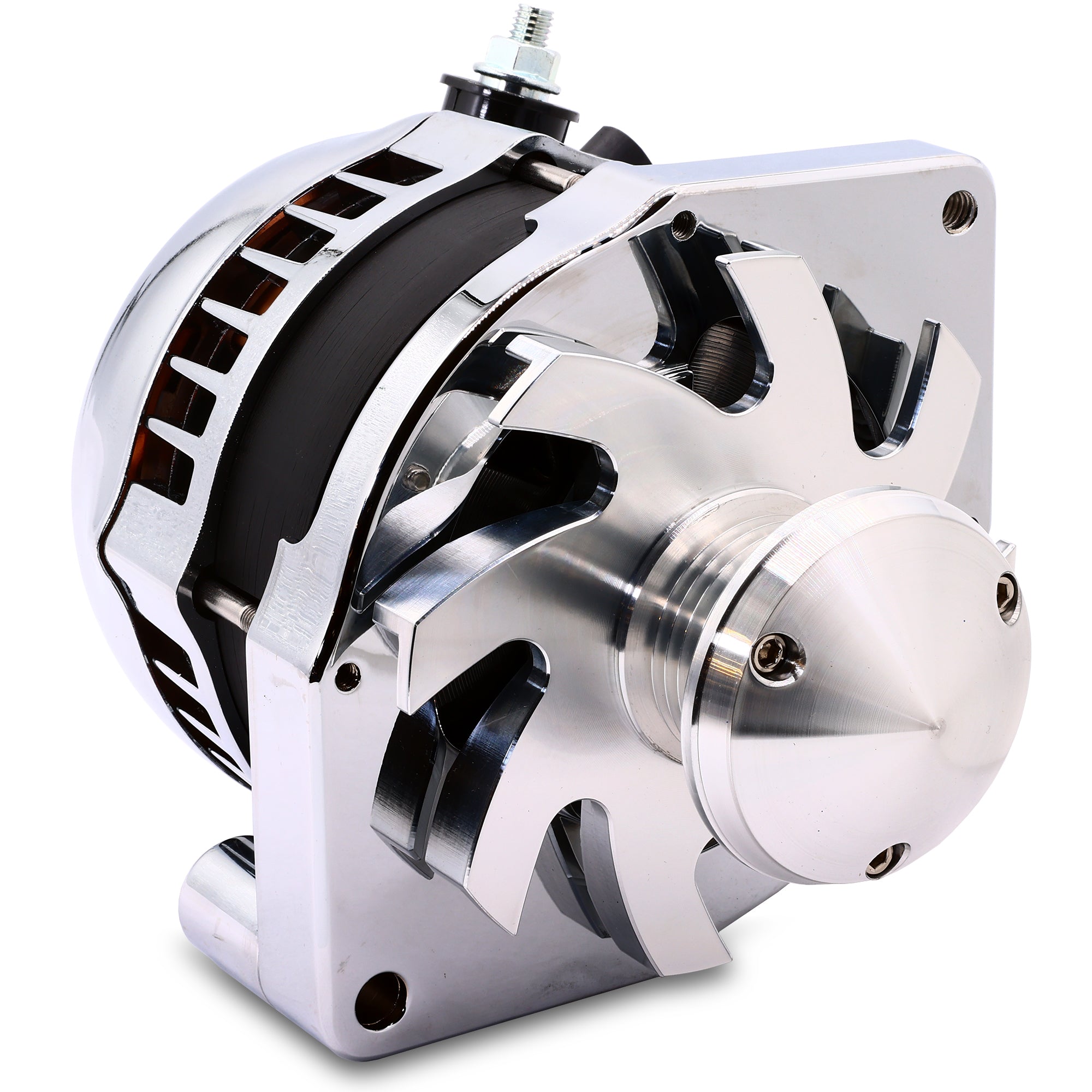 S Series 6 Phase High Output 240 Amp Alternator with 6.61