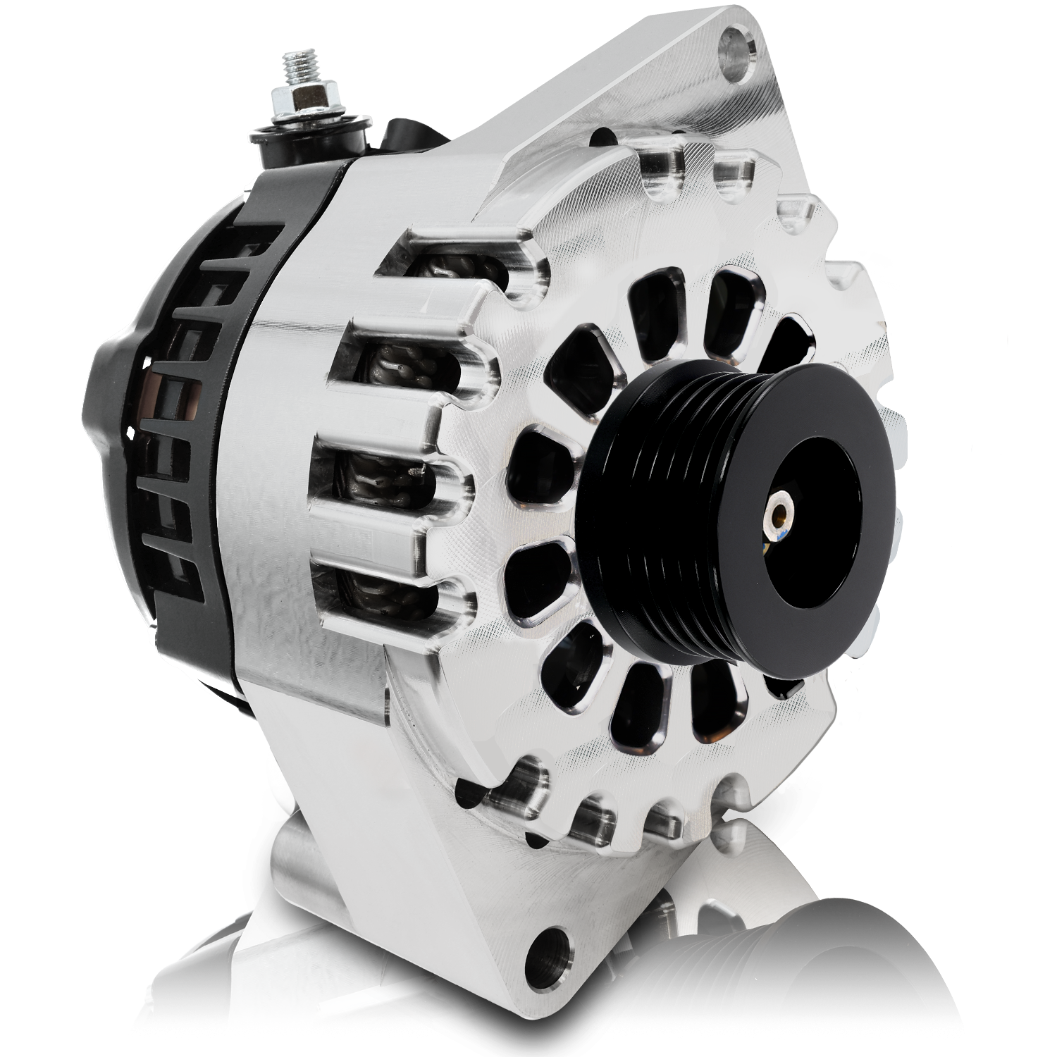 S Series Billet 170A racing alt - 6/12 Ford 6S - Machined