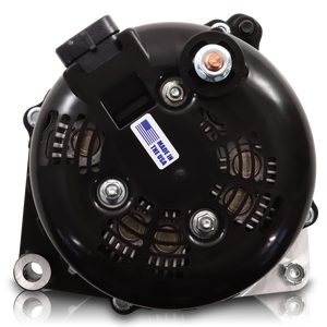 400 amp Elite series alternator for 88-95 GM Truck - Black