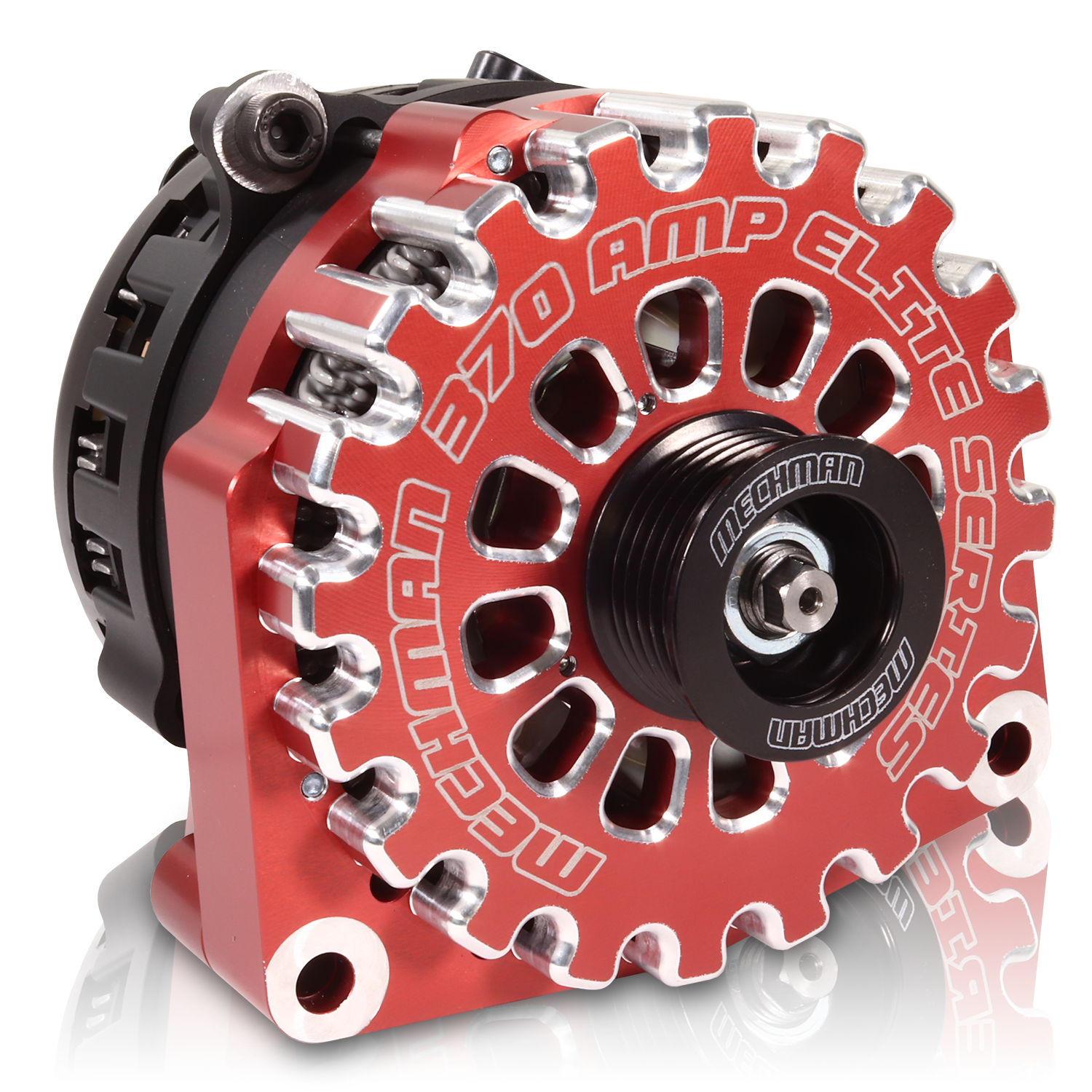 E Series 370 amp Red Billet GM truck