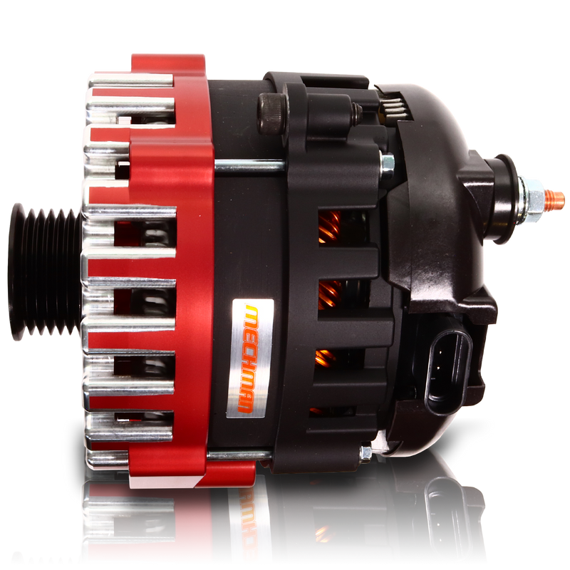 E Series 370 amp Red Billet GM truck