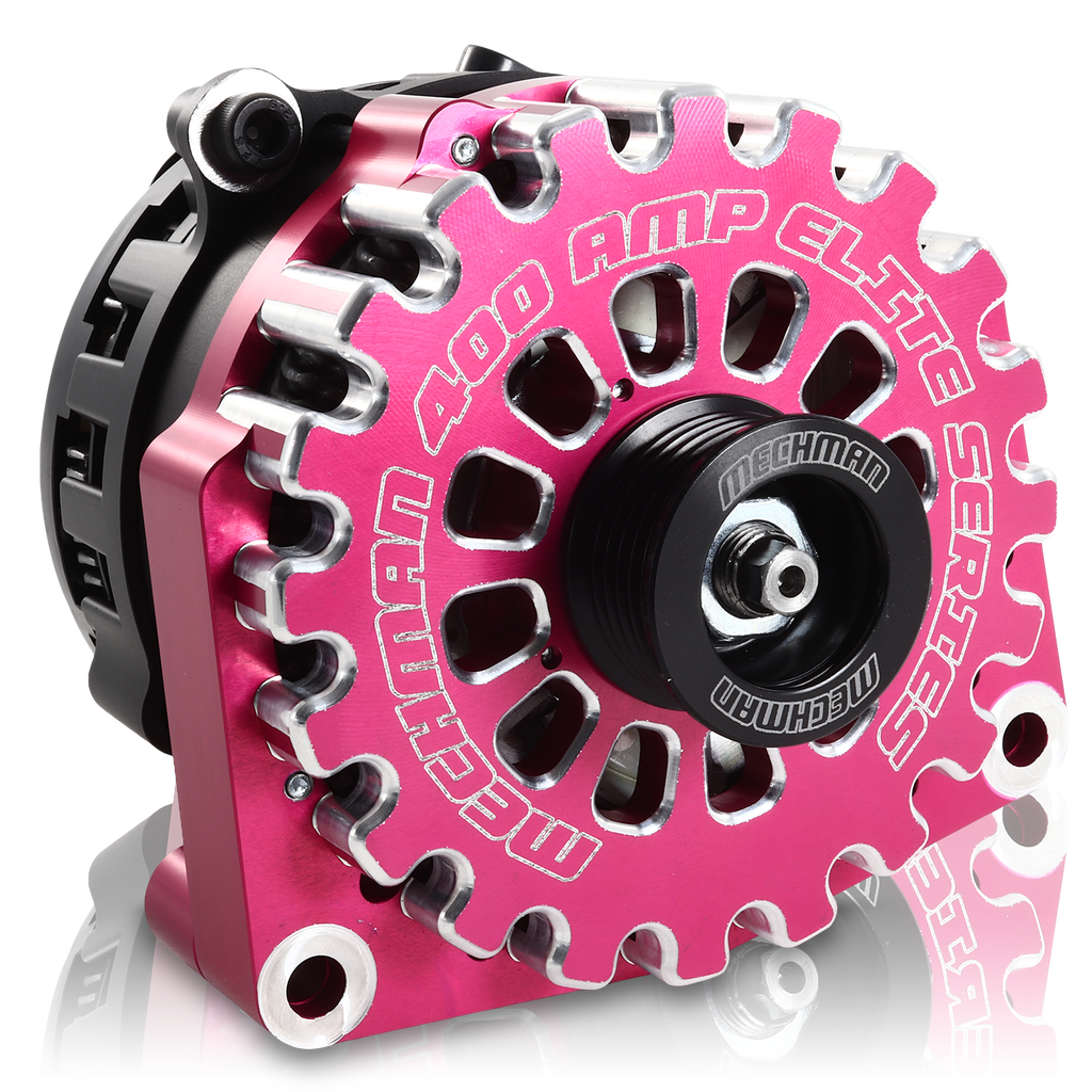 E Series 400 amp Pink Billet GM truck 05-13