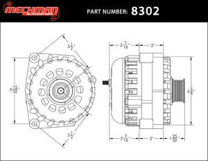 E Series 370 amp Red Billet for 2 pin GM truck