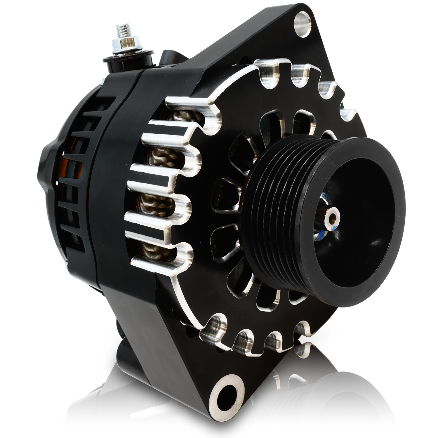 S Series Billet 240 amp 03/04 Cobra - Black Anodized