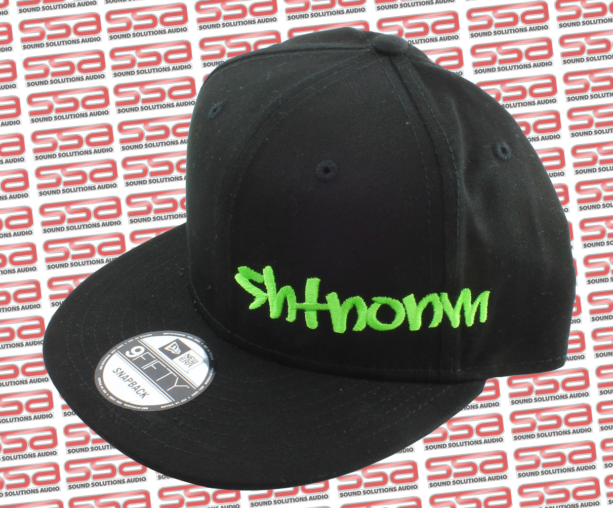 SHTNONM Black / Green Flex Fit Hat