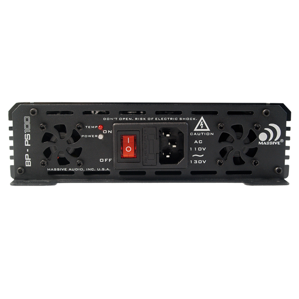 BP-PS100 - 100 AMP AC TO DC LINKABLE POWER SUPPLY by Massive Audio®