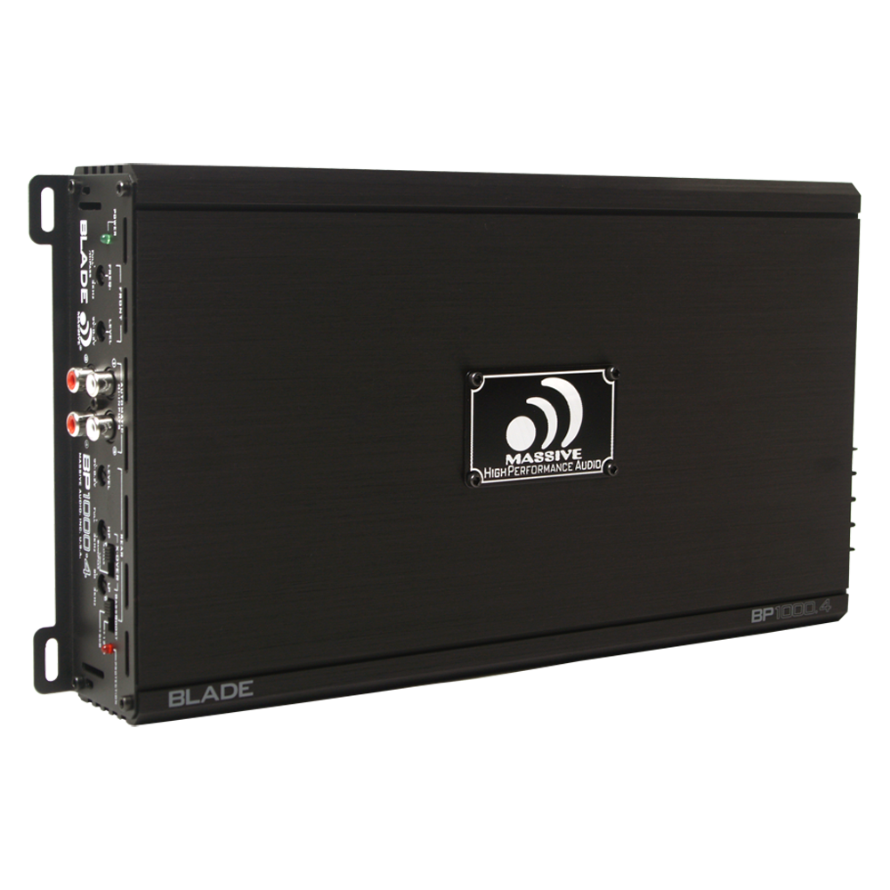 BP1000.4 - 80 WATTS RMS X 4 @ 4 OHM 4 CHANNEL AMPLIFIER by Massive Audio®