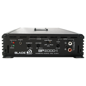 BP2000.1 - 1000 WATTS RMS X 1 @ 1 OHM DIGITAL MONO AMPLIFIER by Massive Audio®