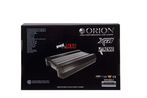 ORION XTR1000.4 XTR Series 1000W RMS 4-Channel Class-AB Amplifier