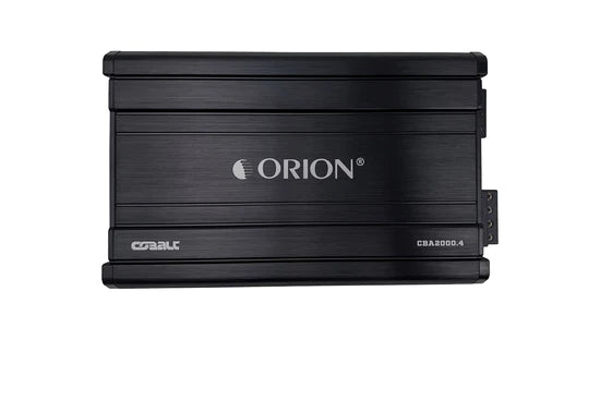 ORION CBA2000.4 COBALT Series 2000 Watts MAX 4-Channel Class A/B Amplifier