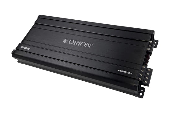 ORION CBA4500.4 COBALT Series 4500 Watts MAX 4-Channel Class A/B Amplifier