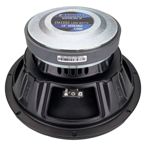 Orion CM1052 - 10 Inch 2 Ohm Midrange Speaker 350 Watts RMS