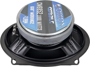 Orion CM6852 - 5x7/6x8 Inch 2 Ohm Midrange Speaker 250 Watts RMS
