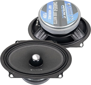 Orion CM6854 - 5x7/6x8 Inch 4 Ohm Midrange Speaker 250 Watts RMS