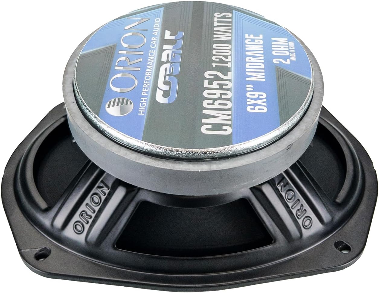 ORION CM6952 6x9 Inch Midrange Speakers - Bring Your Music to Life