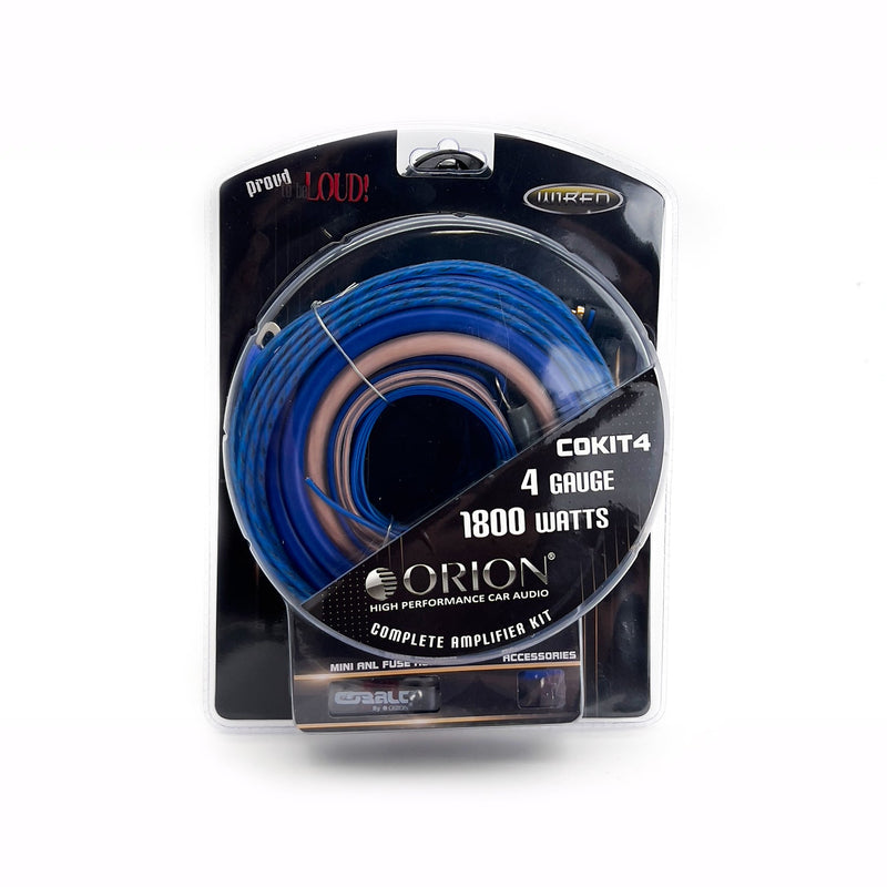 Orion ORION COKIT4 | 4-Gauge Complete Amplifier Kit