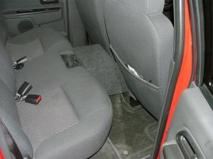 CHEVROLET 2003-2012 COLORADO CREW and GMC CANYON CREW CAB SUBWOOFER CONSOLE ENCLOSURE