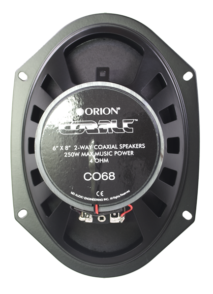 ORION CB683 COBALT 6x8” 3-WAY FULL-RANGE SPEAKER