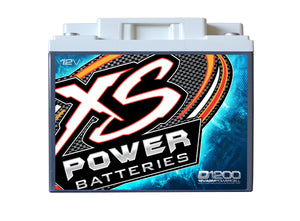 XS Power D1200 12V AGM Battery, Max Amps 2600A - 3000W