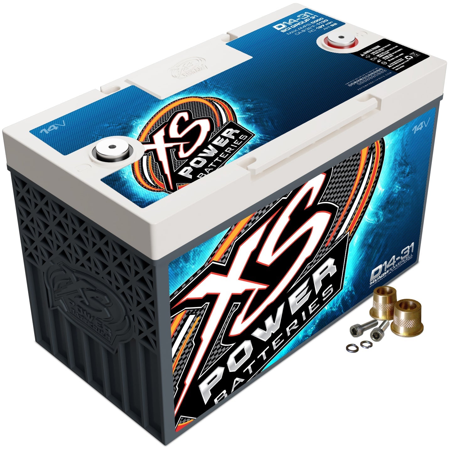 XS Power D14-31 Group 31 14V AGM Battery