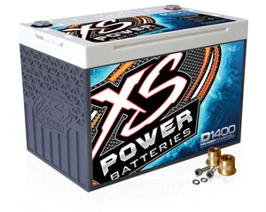 XS Power D1400 14v AGM Battery, Max Amps 2400A