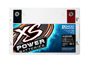 XS Power D2400 12V AGM Battery, Max Amps 3500A