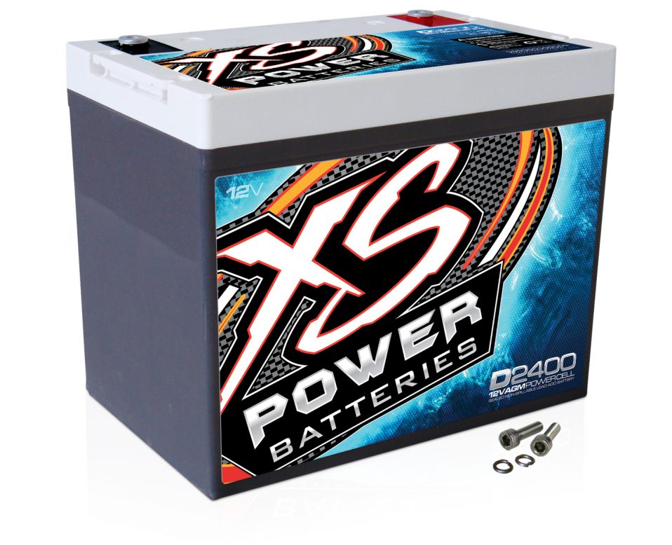 XS Power D2400 12V AGM Battery, Max Amps 3500A