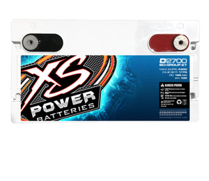 XS Power D2700 12V AGM Battery, Max Amps 4300A - 4500W