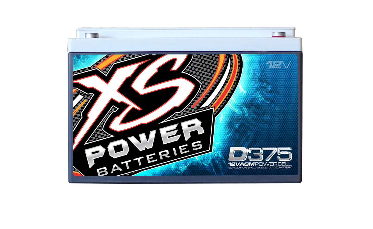 XS Power D375 12V AGM Battery, Max Amps   800A - 600W