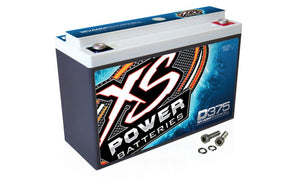 XS Power D375 12V AGM Battery, Max Amps   800A - 600W