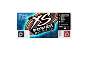 XS Power D545 12V AGM Battery, Max Amps 800A - 600W