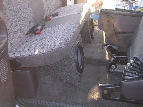 1994-2001 DODGE RAM EXTENDED CAB TRUCK SPLIT DUAL SUB BOX