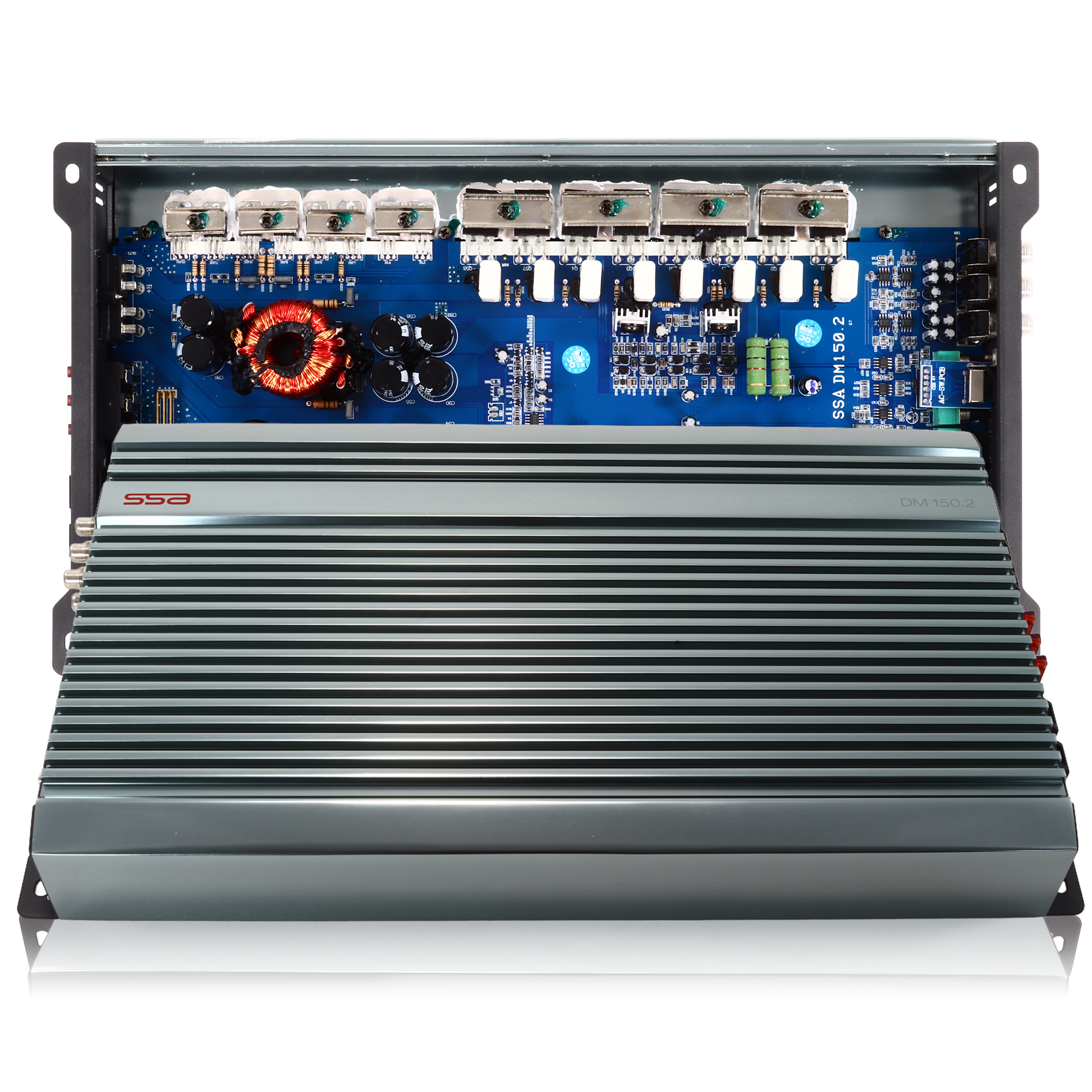 SSA DM150.2 - 2 Channel Amplifier - 150w x 2 Ch  or 500w x 1 Ch