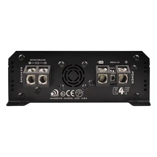 E4F - 2,000 Watts RMS Mono Block Full Range Compact Amplifier by Massive Audio®