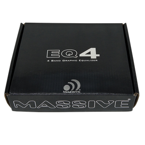 EQ4 - 4 BAND CAR AUDIO GRAPHIC EQUALIZER by Massive Audio®